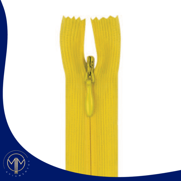 Zíper Nº3 - Nylon invisível fixo