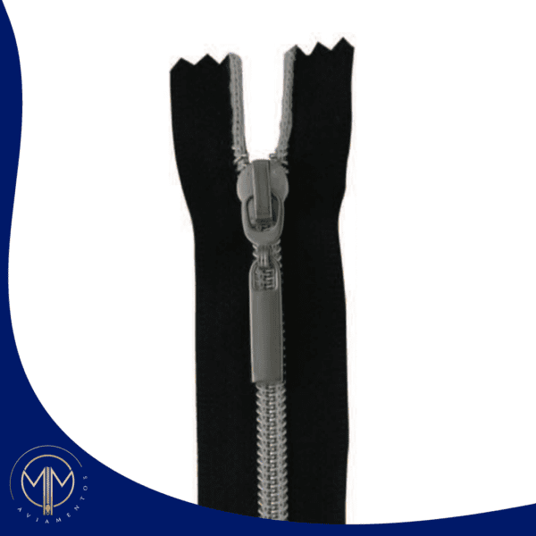 Zíper Nº5 - Nylon fixo galvanizado