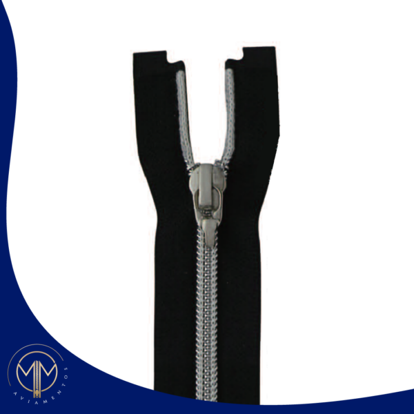 Zíper Nº5 - Nylon destacável galvanizado